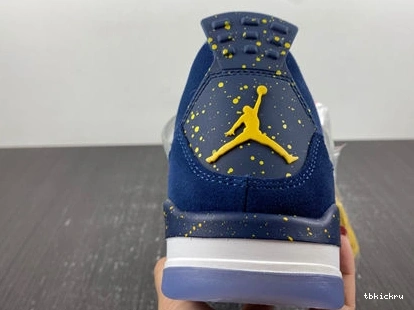Cheap TBK Retro 3938 4 Michigan AJ4- Soft Jordan 1014